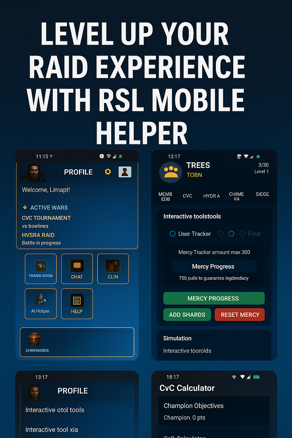 RSL Mobile Helper preview