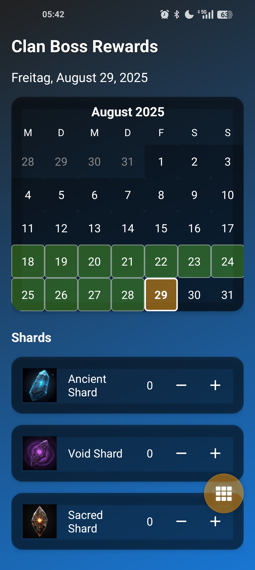 Rewards tracker 1